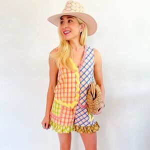 Celia B Azores Short and Vest Set NWT